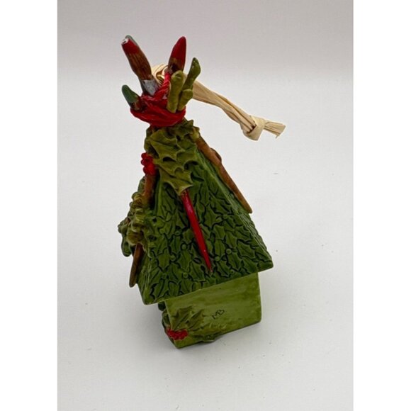 Hallmark Birdhouse Christmas Ornament Natures Sketchbook Marjolein Bastin - Picture 7 of 11